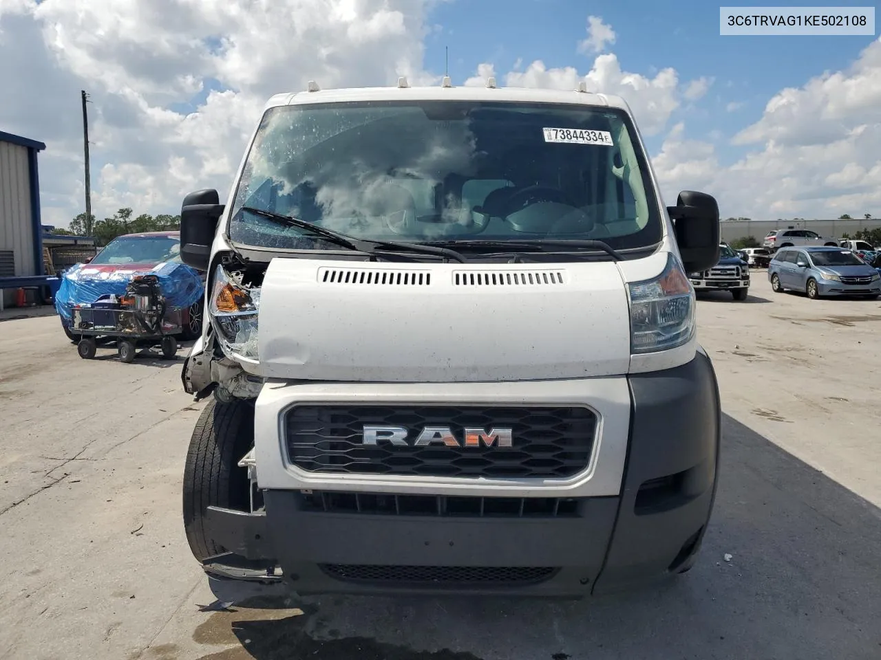 2019 Ram Promaster 1500 1500 Standard VIN: 3C6TRVAG1KE502108 Lot: 73844334