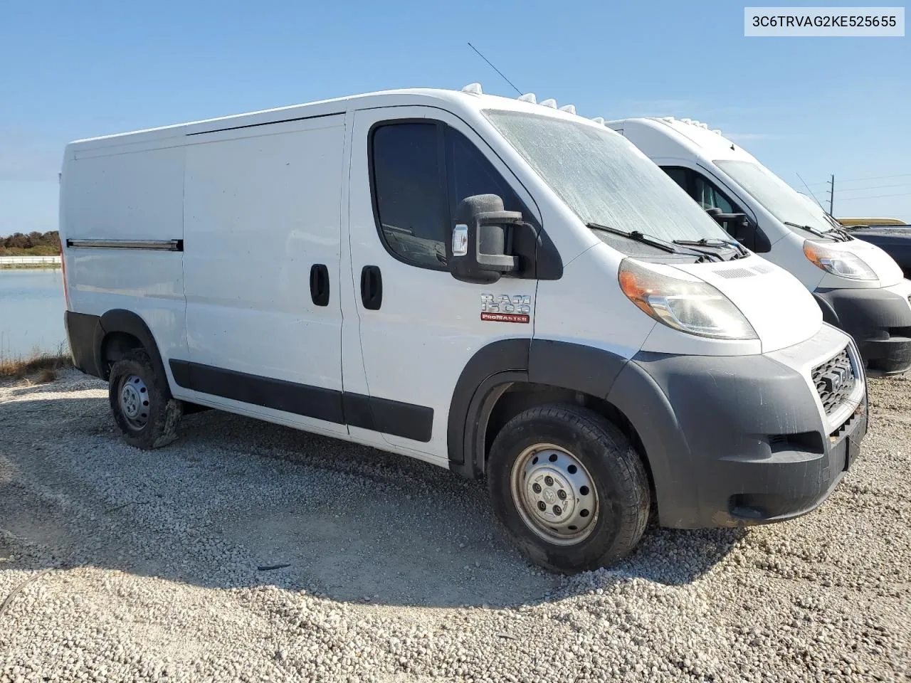 2019 Ram Promaster 1500 1500 Standard VIN: 3C6TRVAG2KE525655 Lot: 75719434