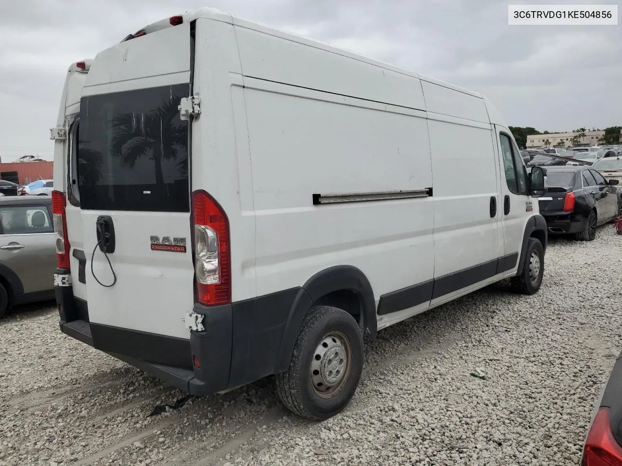 2019 Ram Promaster 2500 2500 High VIN: 3C6TRVDG1KE504856 Lot: 75748744