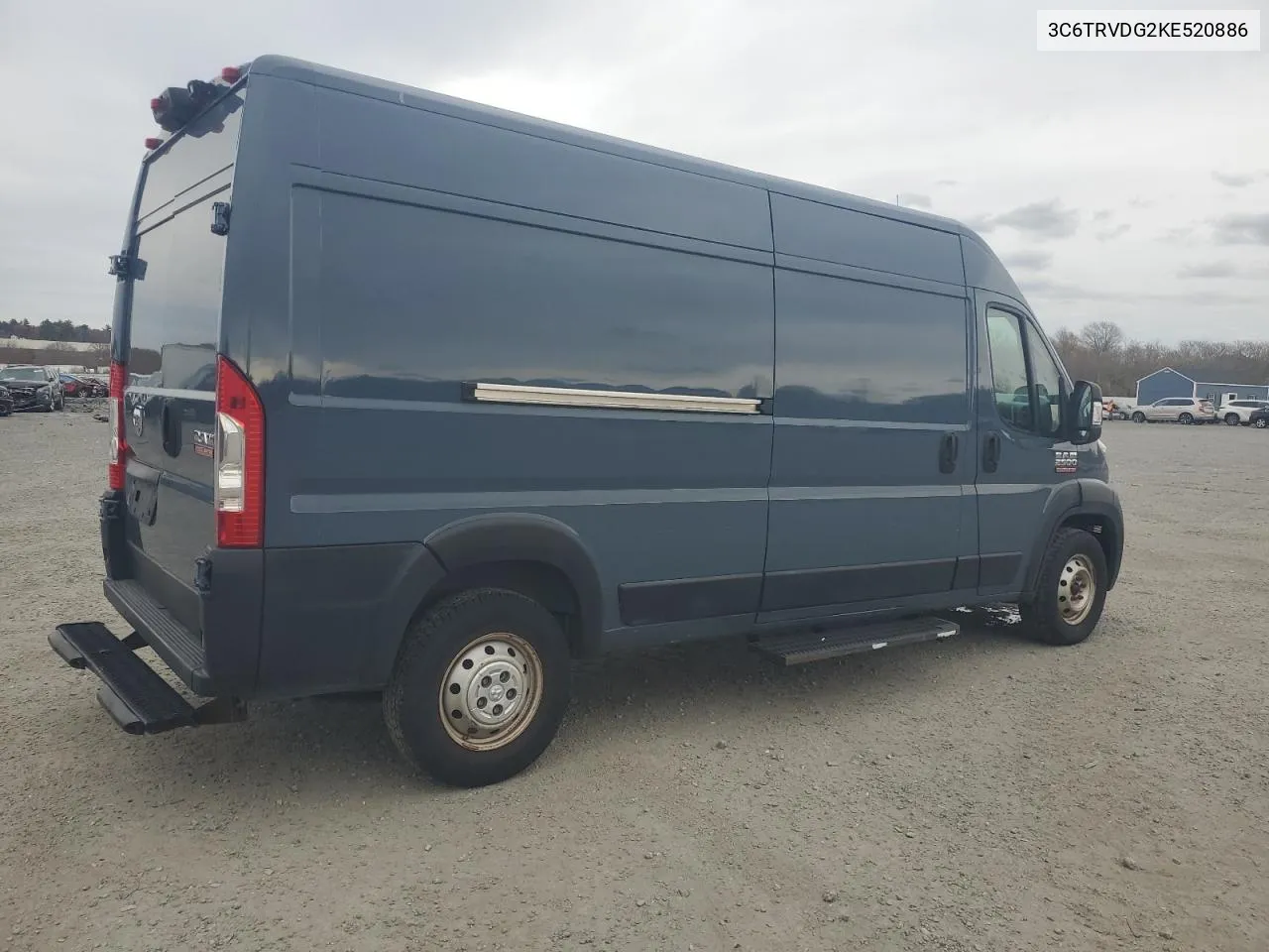 2019 Ram Promaster 2500 2500 High VIN: 3C6TRVDG2KE520886 Lot: 77282604