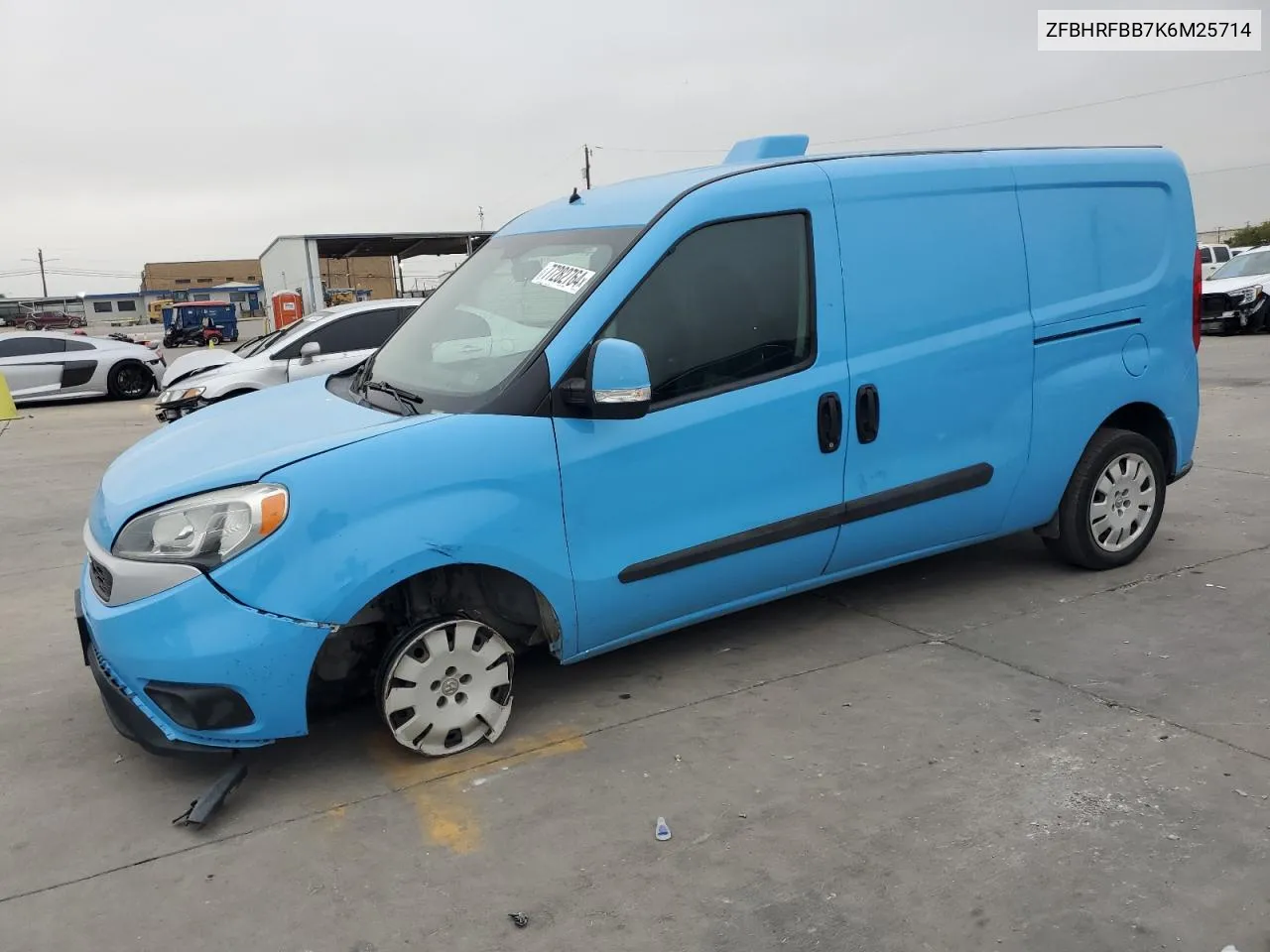 2019 Ram Promaster City Slt VIN: ZFBHRFBB7K6M25714 Lot: 77282764