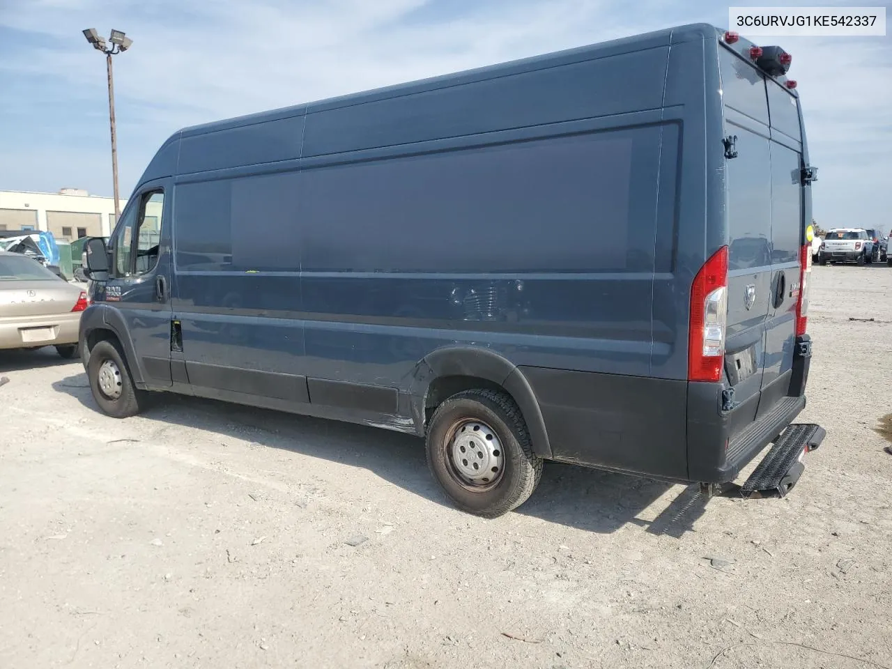 2019 Ram Promaster 3500 3500 High VIN: 3C6URVJG1KE542337 Lot: 77283154