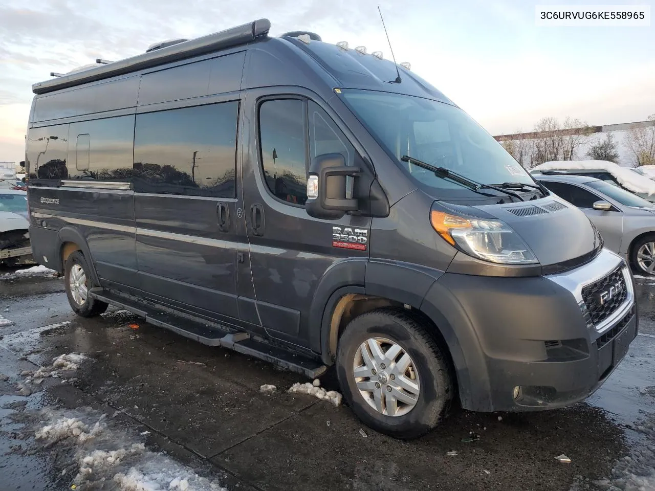 2019 Ram Promaster 3500 3500 High VIN: 3C6URVUG6KE558965 Lot: 78789004