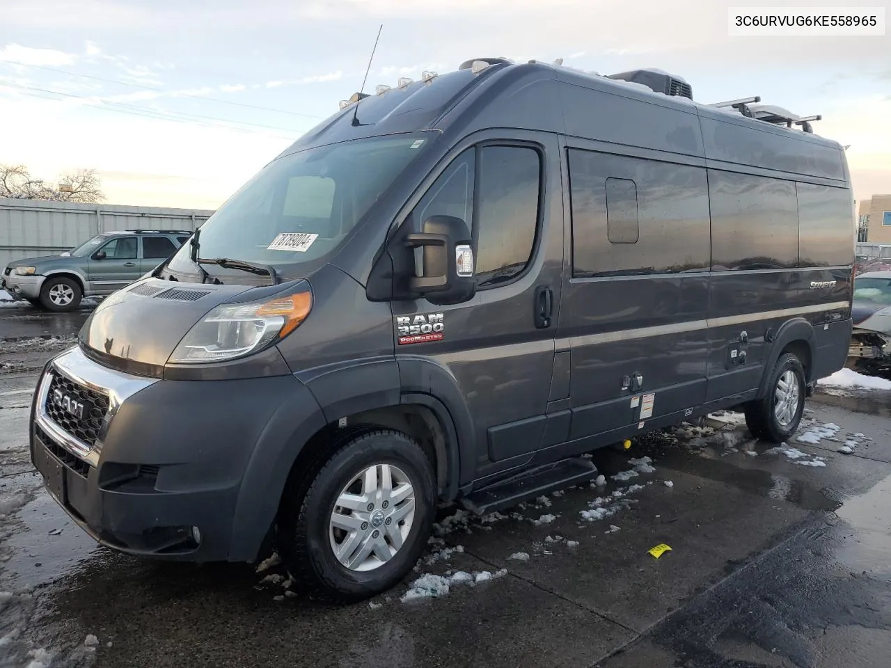 2019 Ram Promaster 3500 3500 High VIN: 3C6URVUG6KE558965 Lot: 78789004