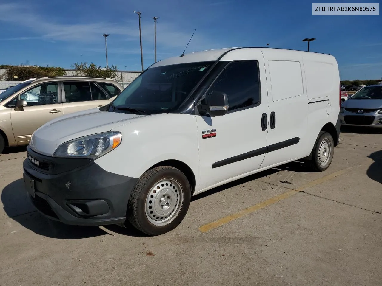 2019 Ram Promaster City VIN: ZFBHRFAB2K6N80575 Lot: 79523274