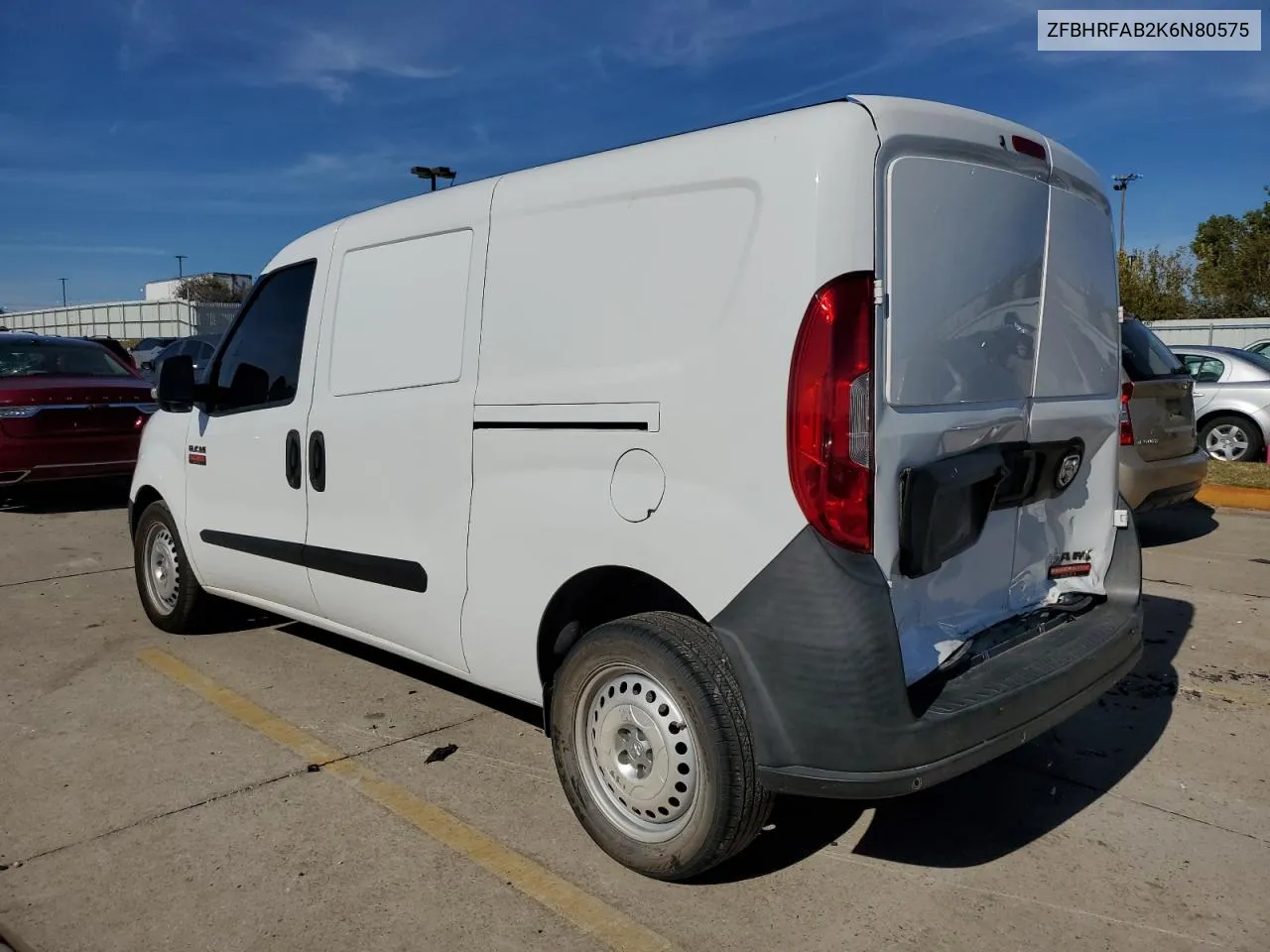 2019 Ram Promaster City VIN: ZFBHRFAB2K6N80575 Lot: 79523274