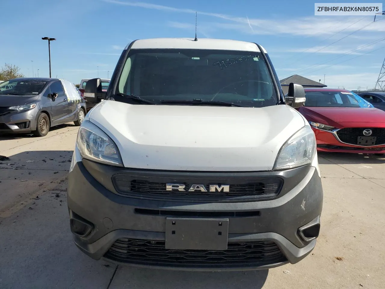 2019 Ram Promaster City VIN: ZFBHRFAB2K6N80575 Lot: 79523274