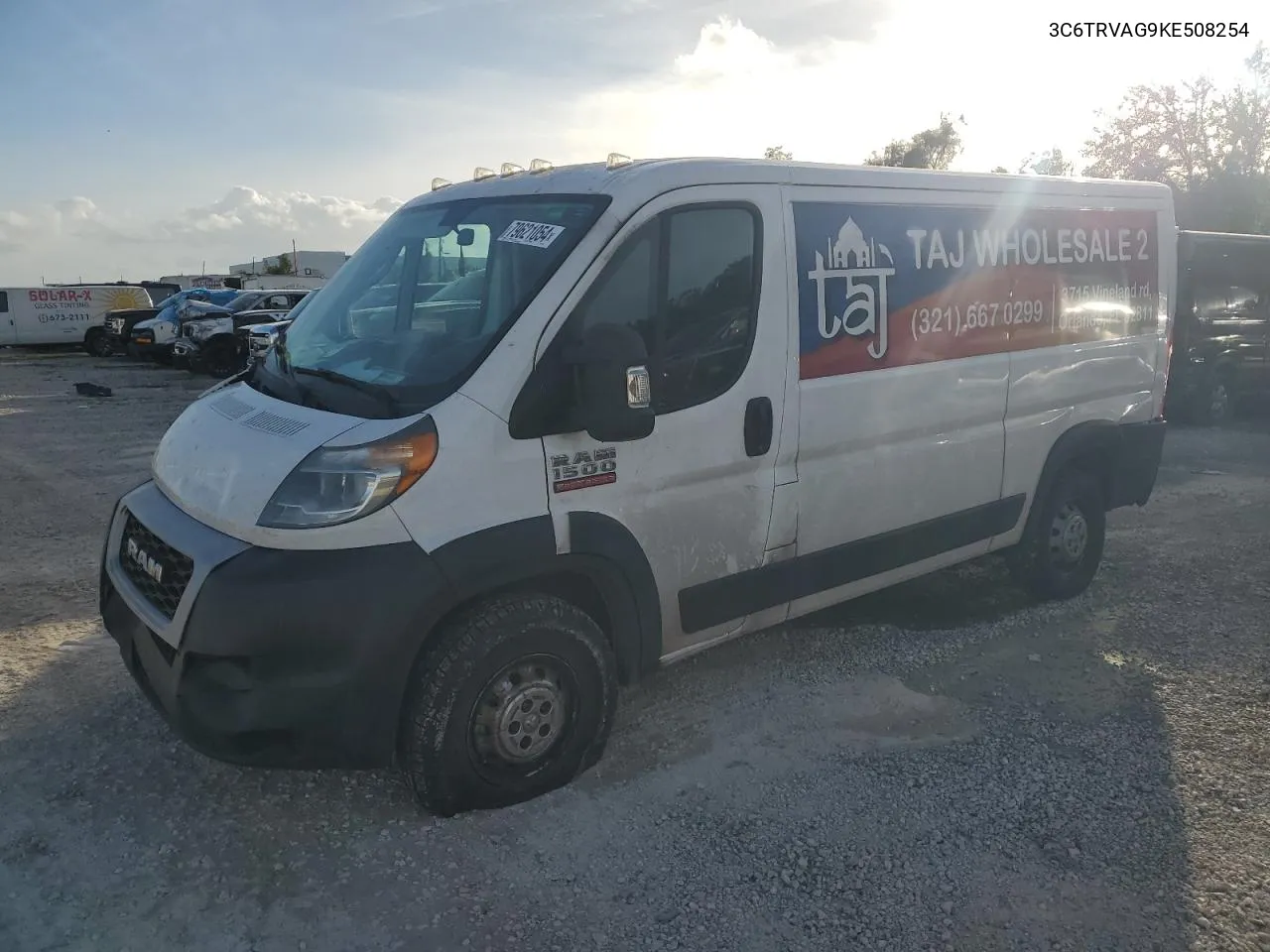 2019 Ram Promaster 1500 1500 Standard VIN: 3C6TRVAG9KE508254 Lot: 79621054