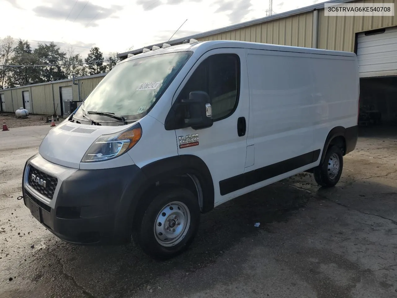 2019 Ram Promaster 1500 1500 Standard VIN: 3C6TRVAG6KE540708 Lot: 79873424