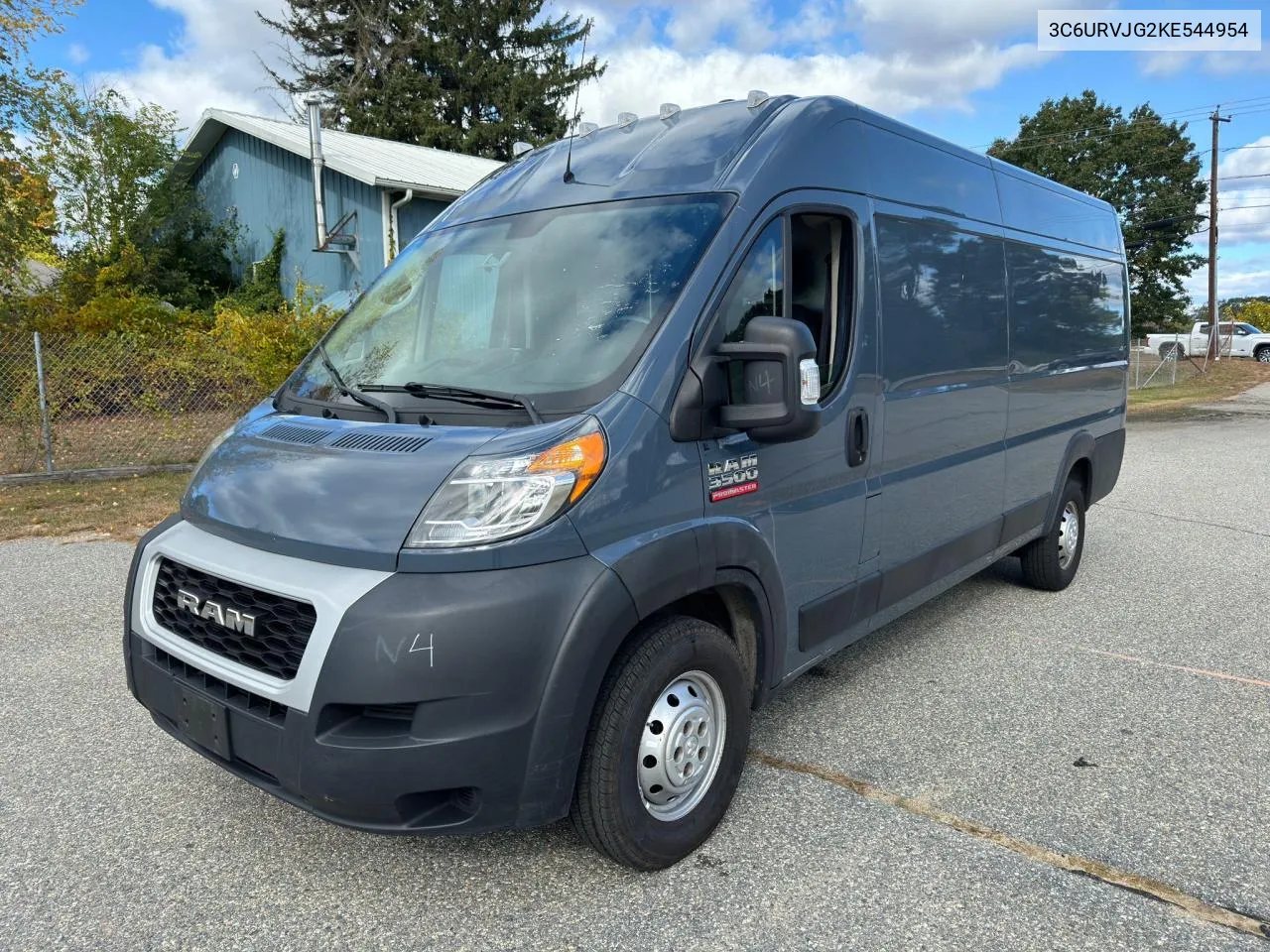 2019 Ram Promaster 3500 3500 High VIN: 3C6URVJG2KE544954 Lot: 80192634