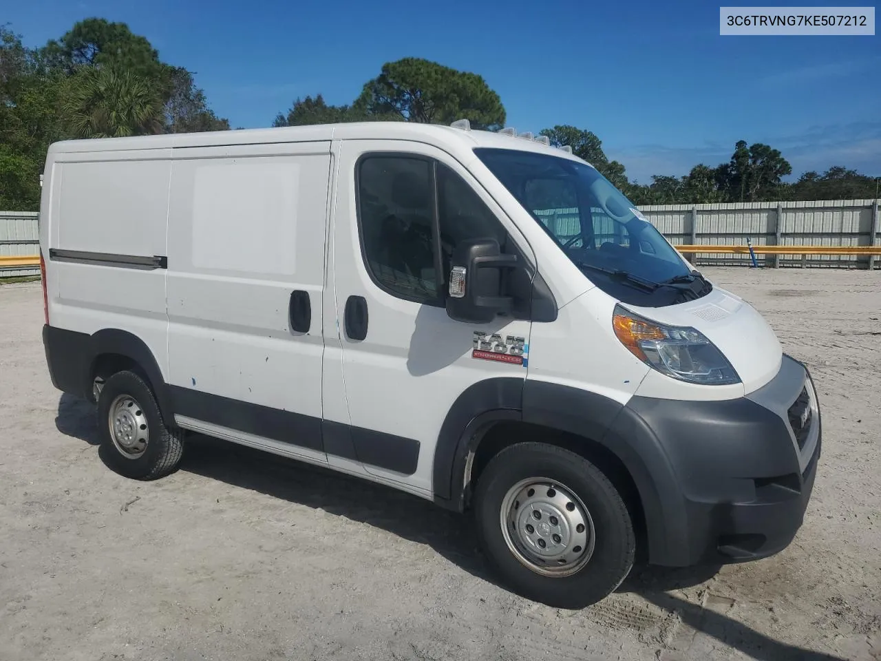 2019 Ram Promaster 1500 1500 Standard VIN: 3C6TRVNG7KE507212 Lot: 80488744