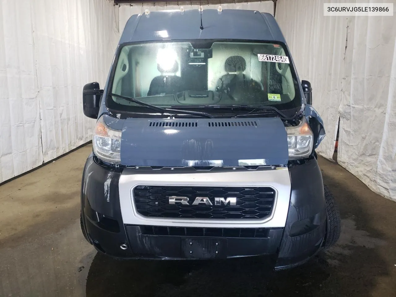 2020 Ram Promaster 3500 3500 High VIN: 3C6URVJG5LE139866 Lot: 66172464