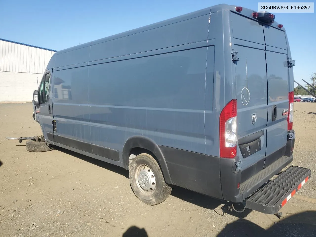 2020 Ram Promaster 3500 3500 High VIN: 3C6URVJG3LE136397 Lot: 69586774