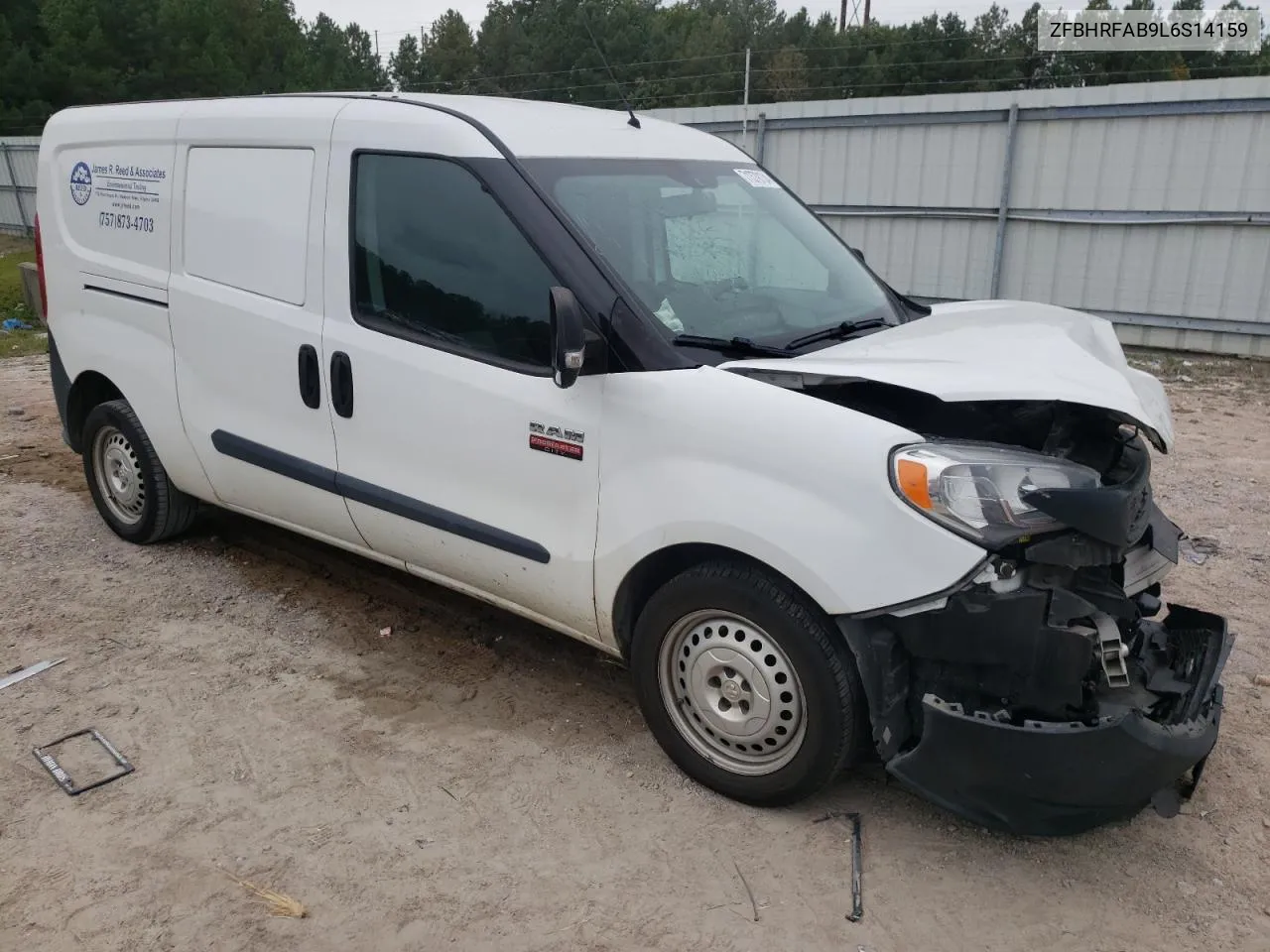 2020 Ram Promaster City VIN: ZFBHRFAB9L6S14159 Lot: 71379134