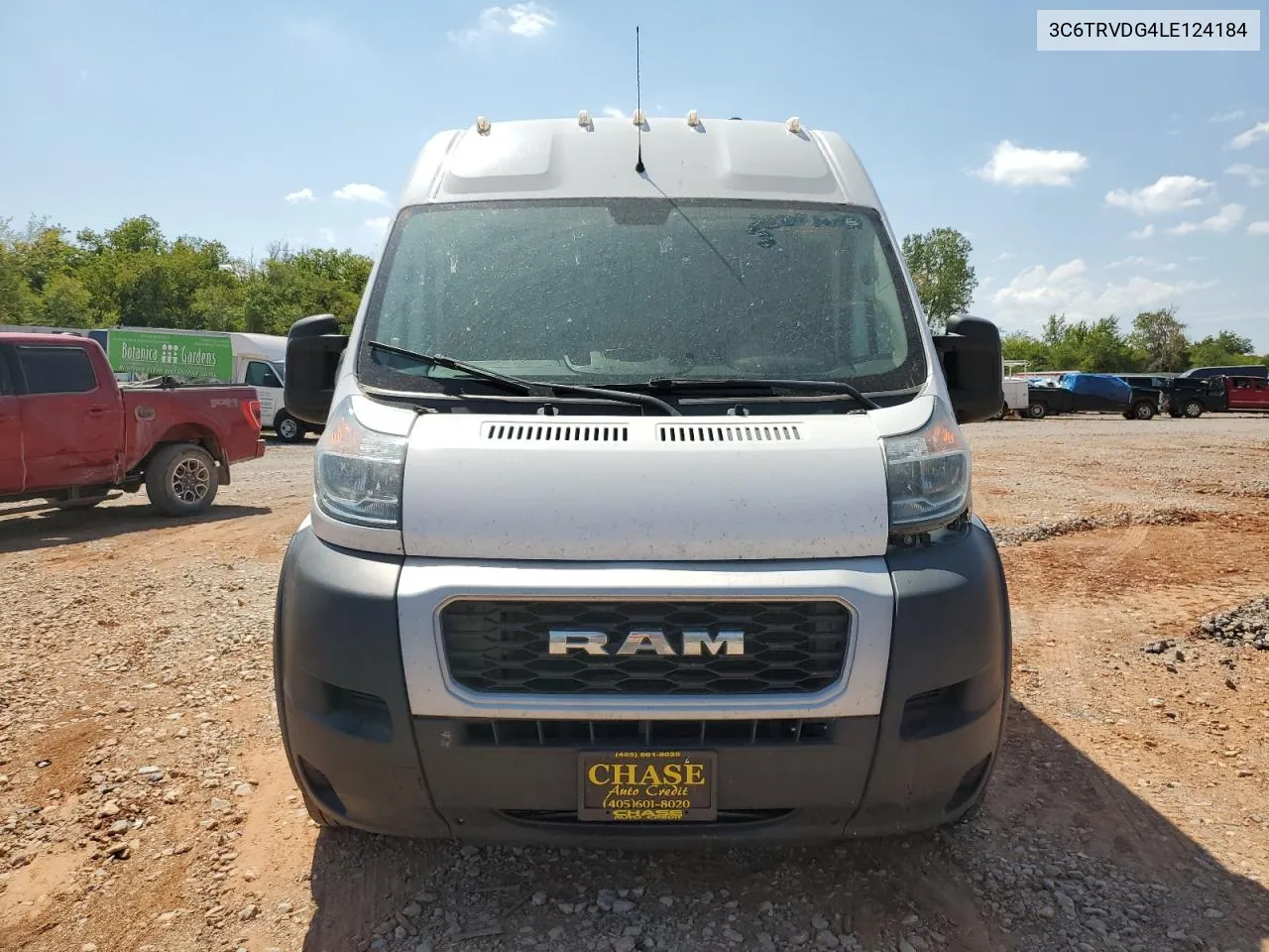 2020 Ram Promaster 2500 2500 High VIN: 3C6TRVDG4LE124184 Lot: 72007084