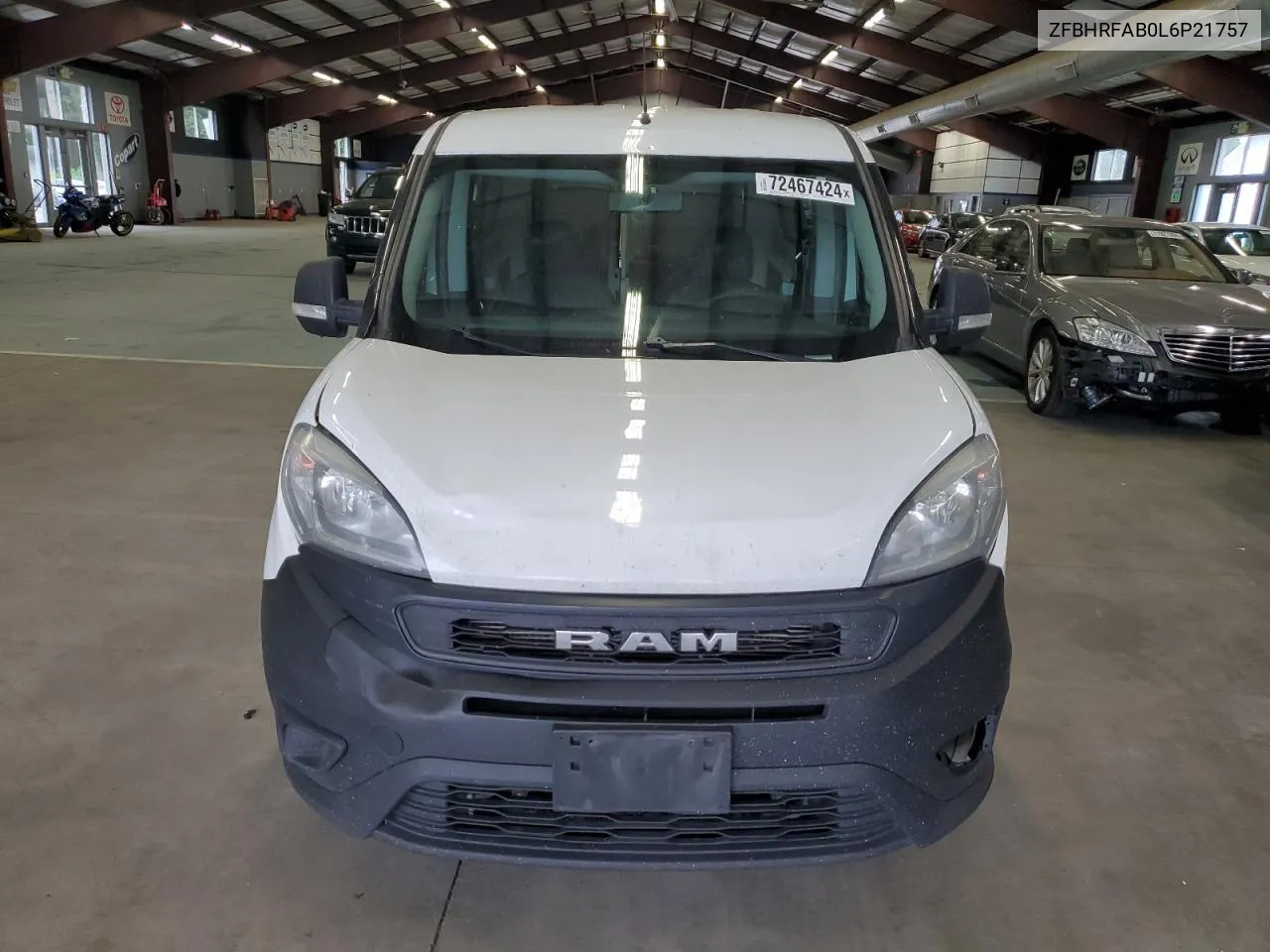 ZFBHRFAB0L6P21757 2020 Ram Promaster City