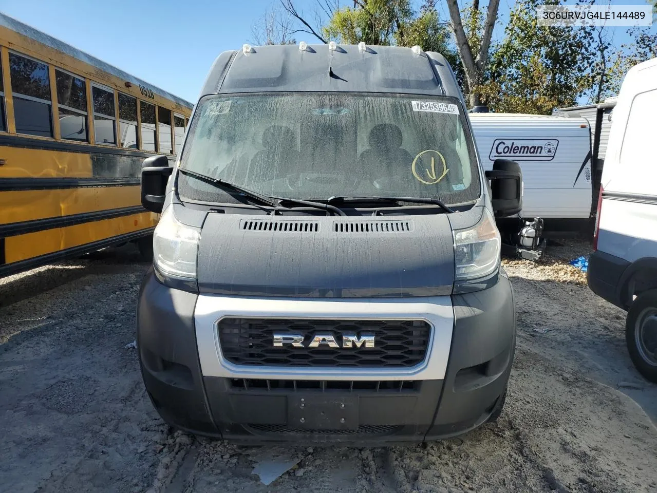 2020 Ram Promaster 3500 3500 High VIN: 3C6URVJG4LE144489 Lot: 73253964