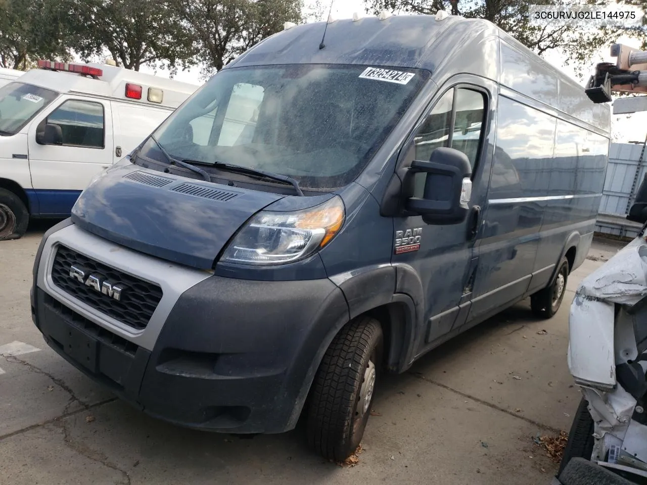 2020 Ram Promaster 3500 3500 High VIN: 3C6URVJG2LE144975 Lot: 73254274