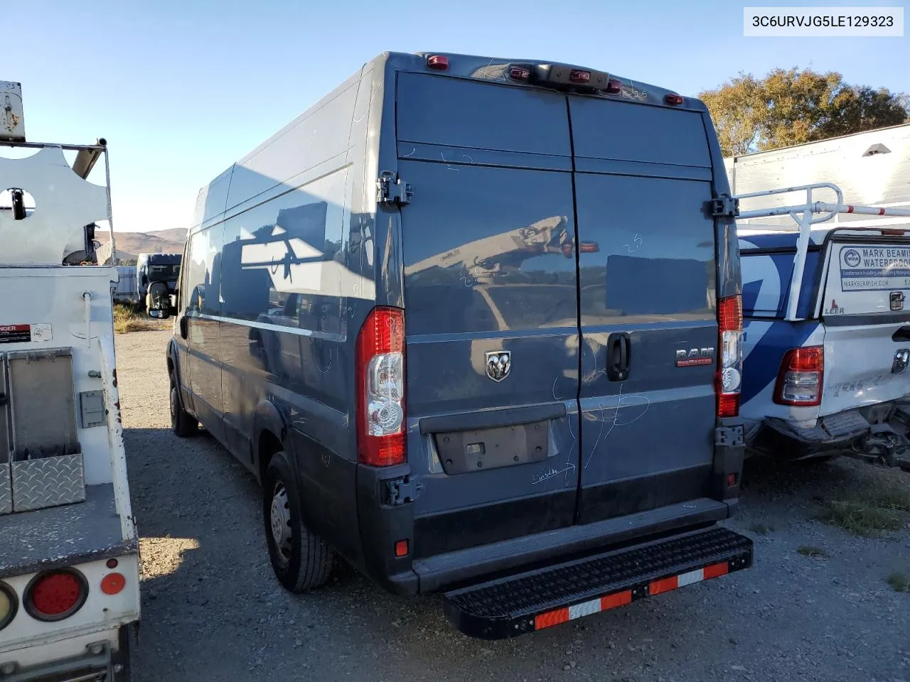 2020 Ram Promaster 3500 3500 High VIN: 3C6URVJG5LE129323 Lot: 75033454