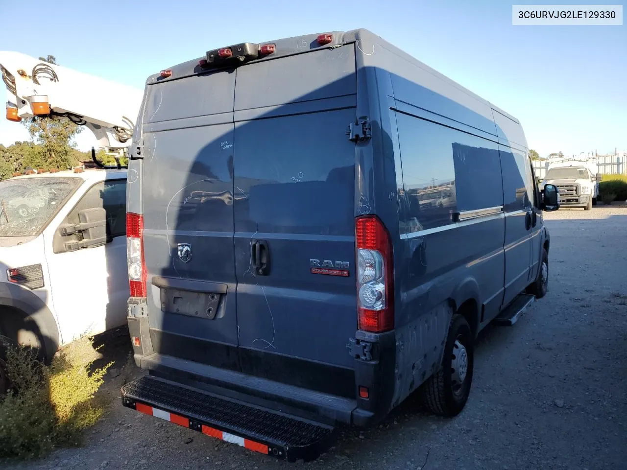 2020 Ram Promaster 3500 3500 High VIN: 3C6URVJG2LE129330 Lot: 75033464