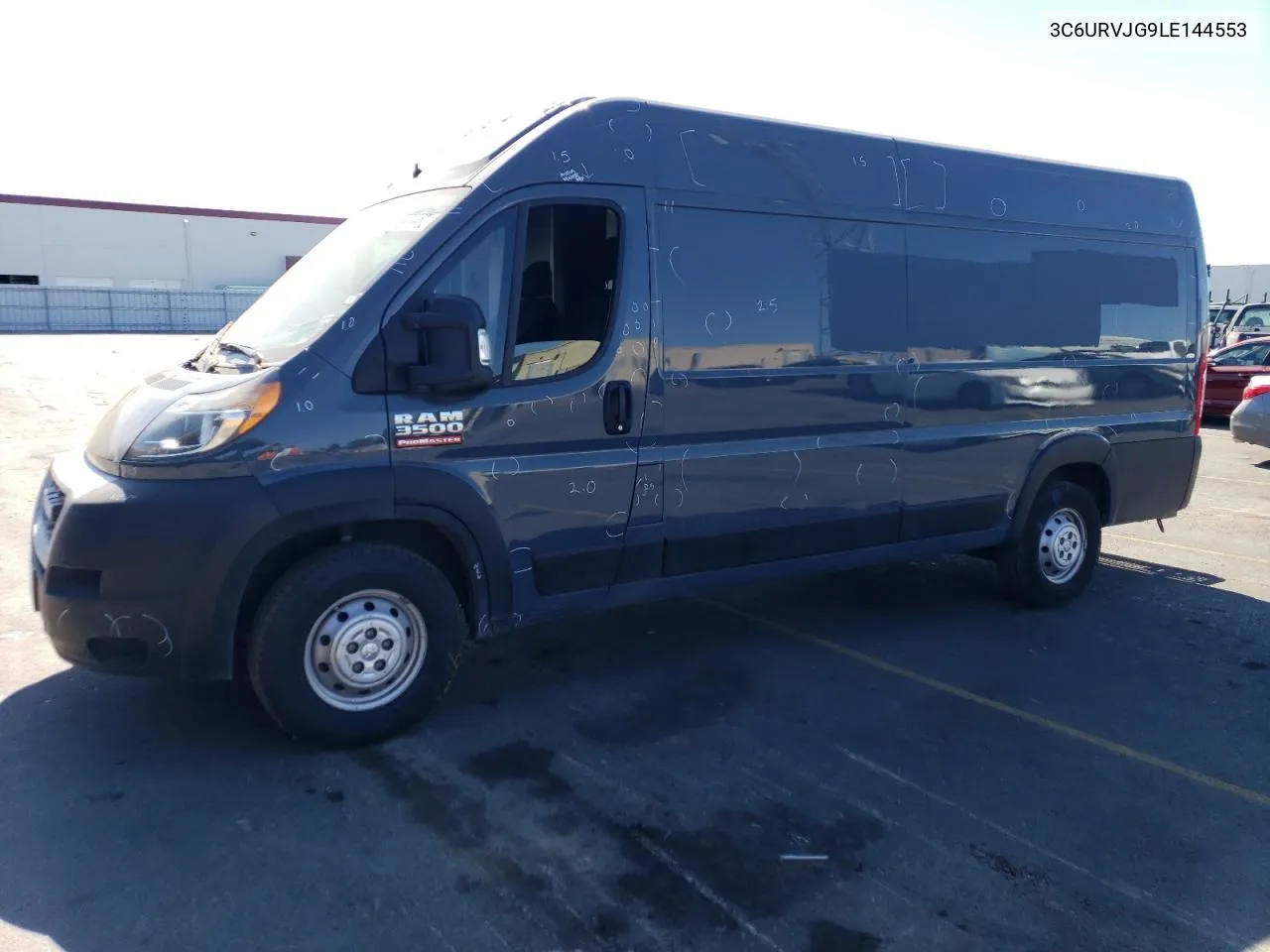 2020 Ram Promaster 3500 3500 High VIN: 3C6URVJG9LE144553 Lot: 75033514