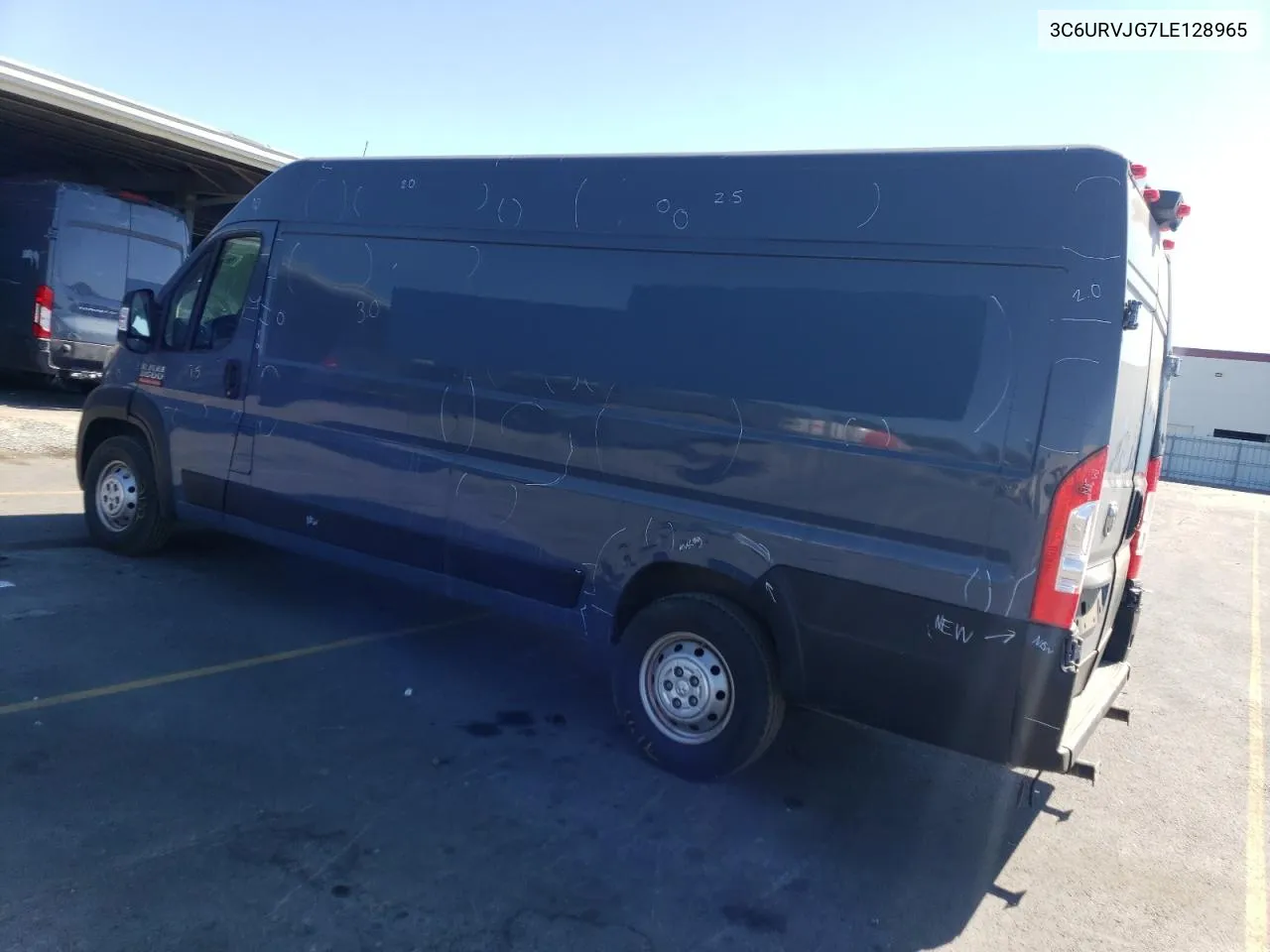 2020 Ram Promaster 3500 3500 High VIN: 3C6URVJG7LE128965 Lot: 75033534