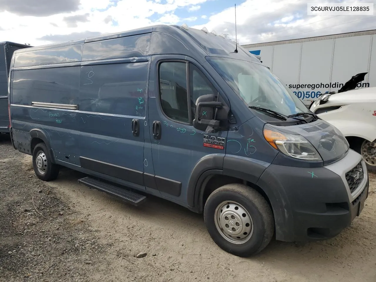 2020 Ram Promaster 3500 3500 High VIN: 3C6URVJG5LE128835 Lot: 75288054