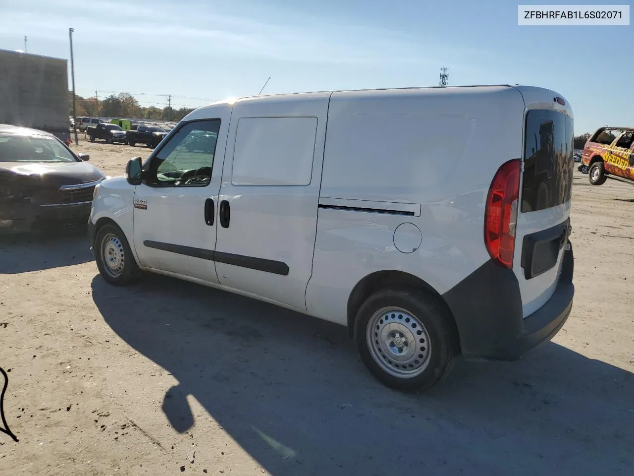 2020 Ram Promaster City VIN: ZFBHRFAB1L6S02071 Lot: 77352444