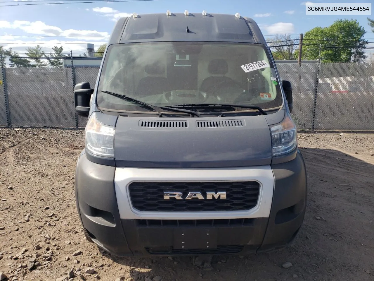 2021 Ram Promaster 3500 3500 High VIN: 3C6MRVJG4ME544554 Lot: 37977394