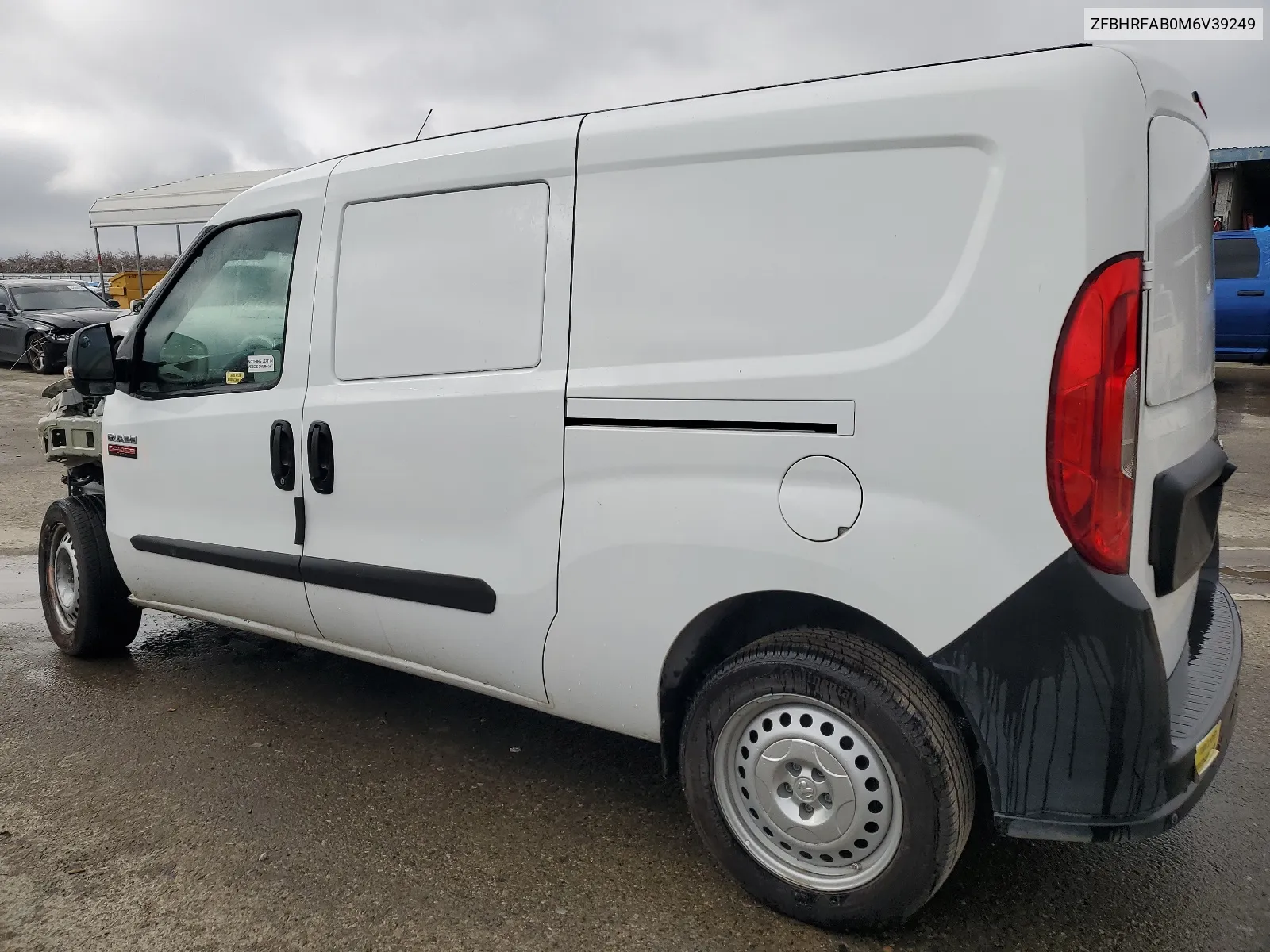 2021 Ram Promaster City VIN: ZFBHRFAB0M6V39249 Lot: 42796354