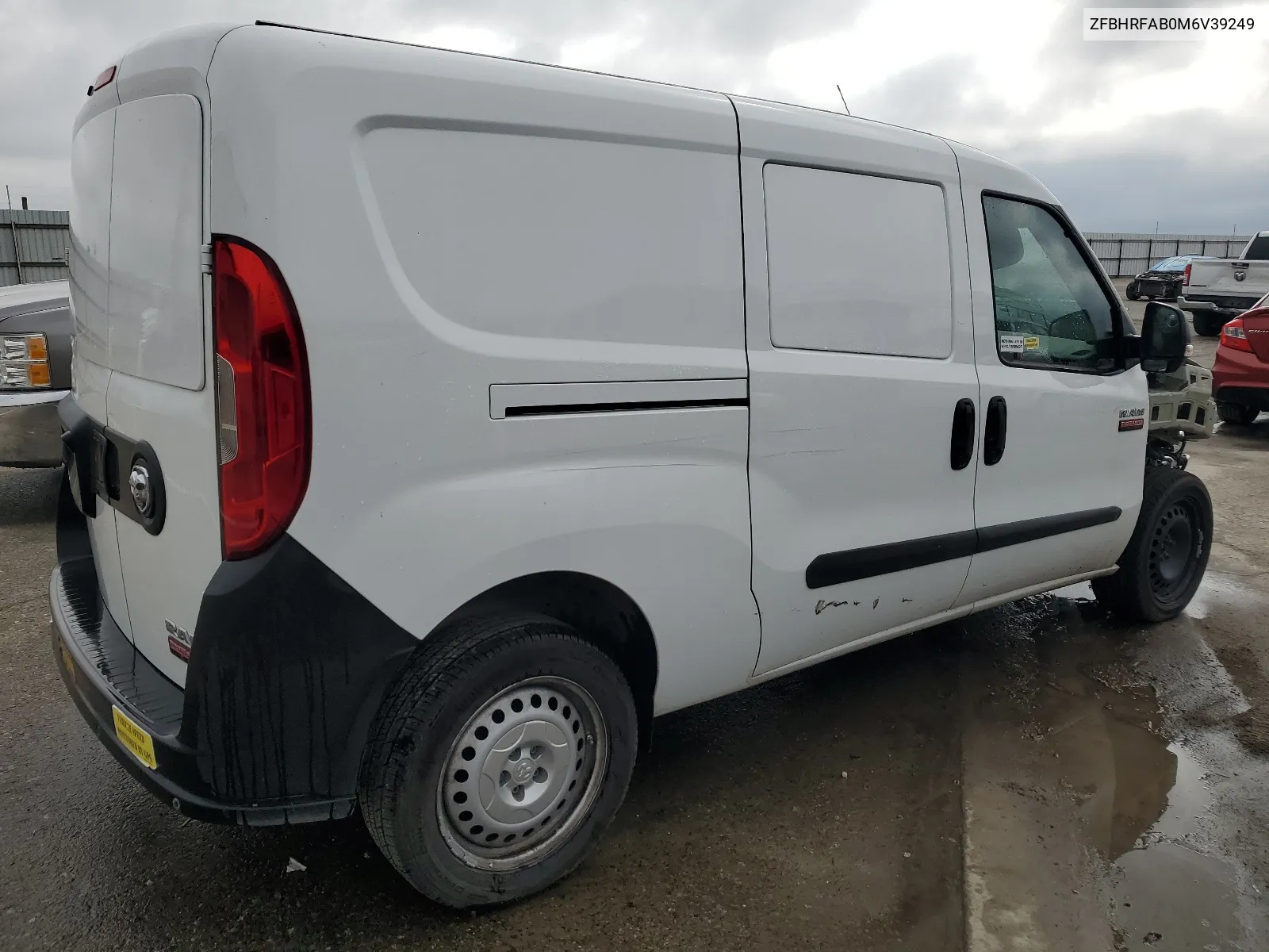 2021 Ram Promaster City VIN: ZFBHRFAB0M6V39249 Lot: 42796354