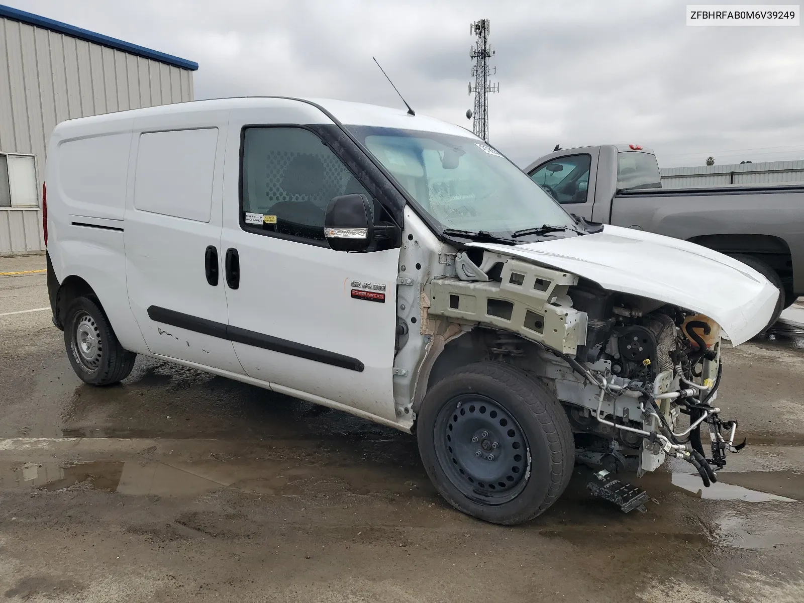 2021 Ram Promaster City VIN: ZFBHRFAB0M6V39249 Lot: 42796354