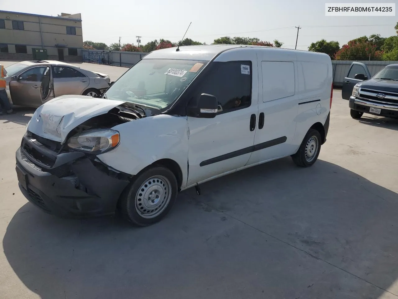 2021 Ram Promaster City VIN: ZFBHRFAB0M6T44235 Lot: 63100374