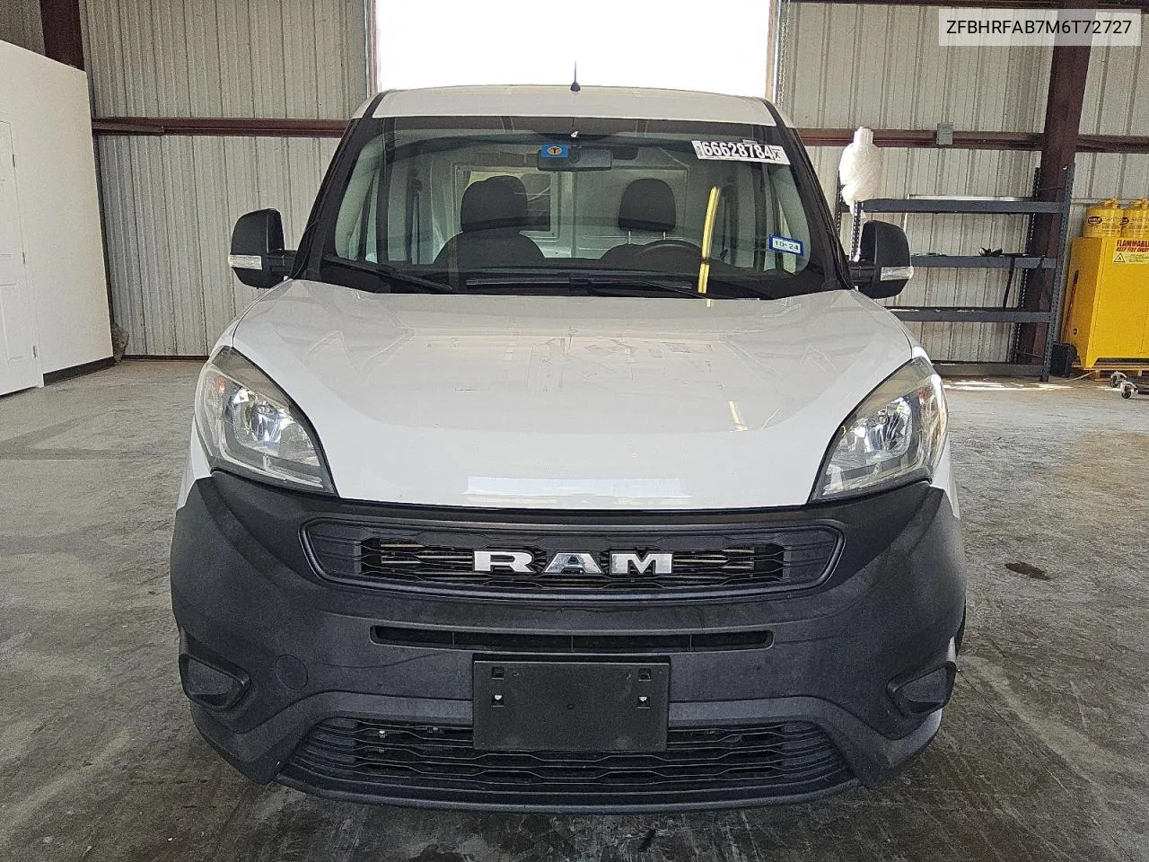 2021 Ram Promaster City VIN: ZFBHRFAB7M6T72727 Lot: 66628784