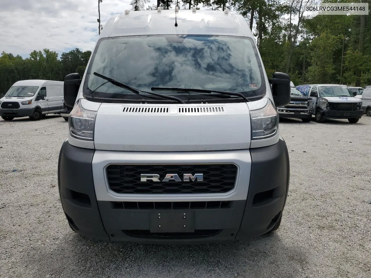 2021 Ram Promaster 2500 2500 High VIN: 3C6LRVCG3ME544148 Lot: 66981894