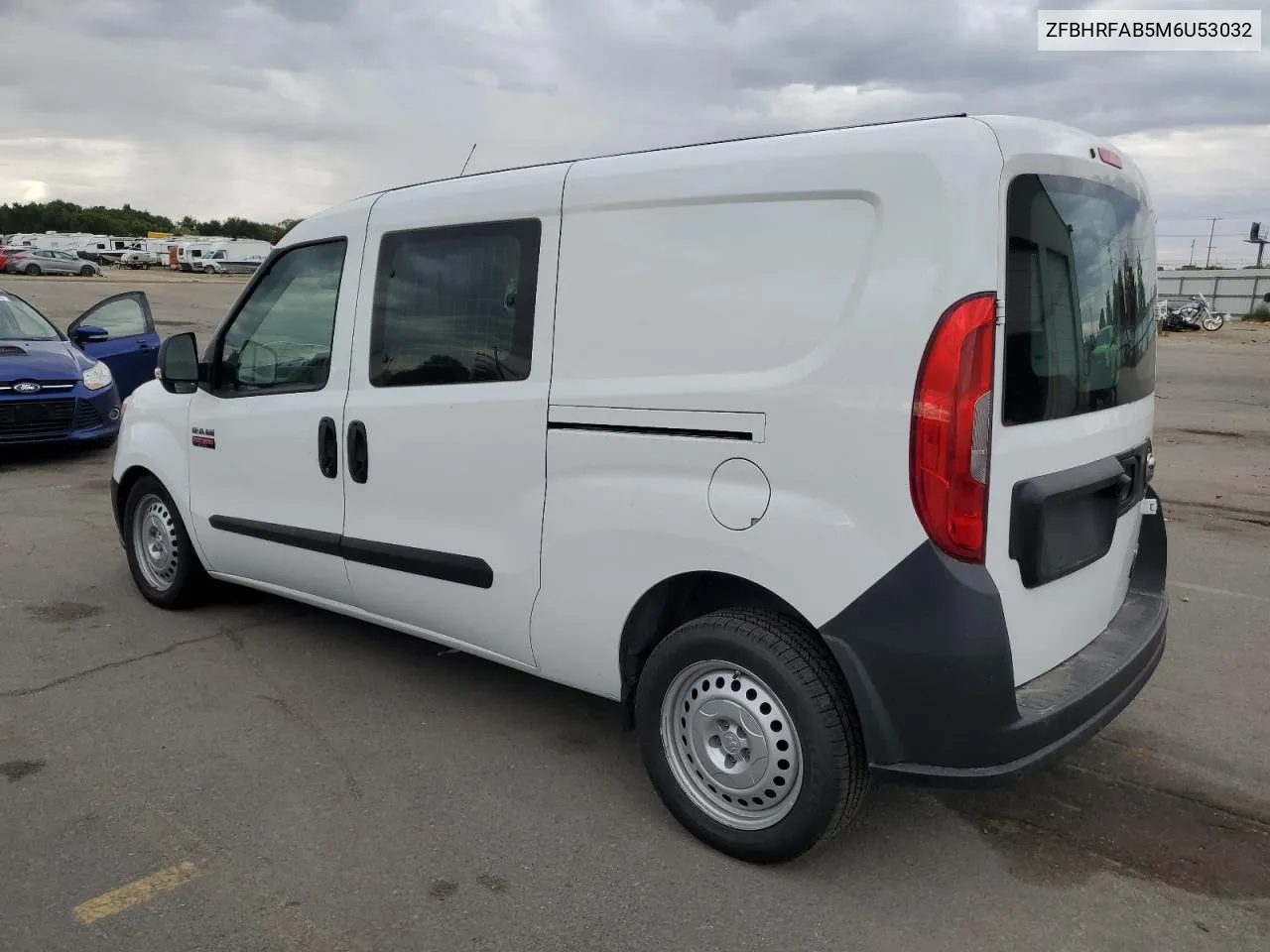 2021 Ram Promaster City VIN: ZFBHRFAB5M6U53032 Lot: 70980354