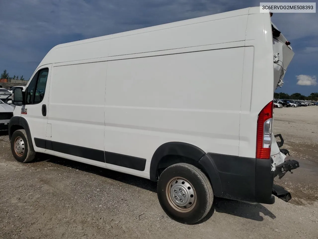 2021 Ram Promaster 2500 2500 High VIN: 3C6ERVDG2ME508393 Lot: 71747484