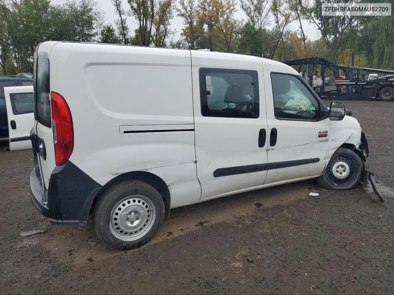 2021 Ram Promaster City VIN: ZFBHRFAB0M6U52709 Lot: 73232844