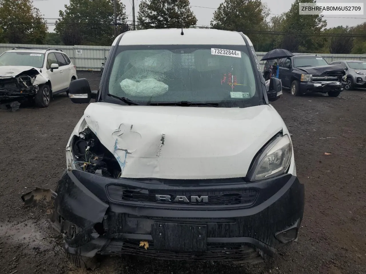 2021 Ram Promaster City VIN: ZFBHRFAB0M6U52709 Lot: 73232844