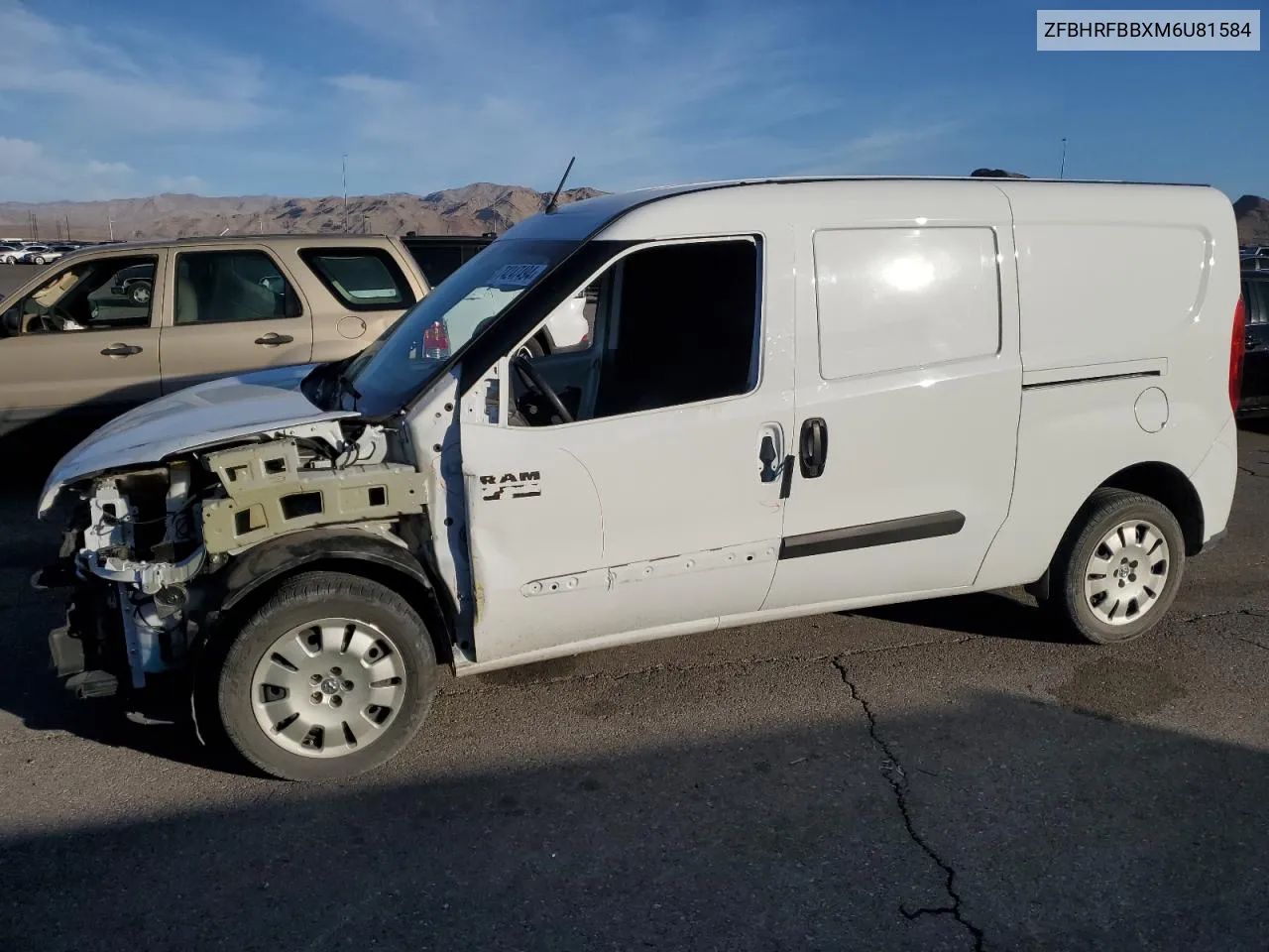 2021 Ram Promaster City Slt VIN: ZFBHRFBBXM6U81584 Lot: 74247494