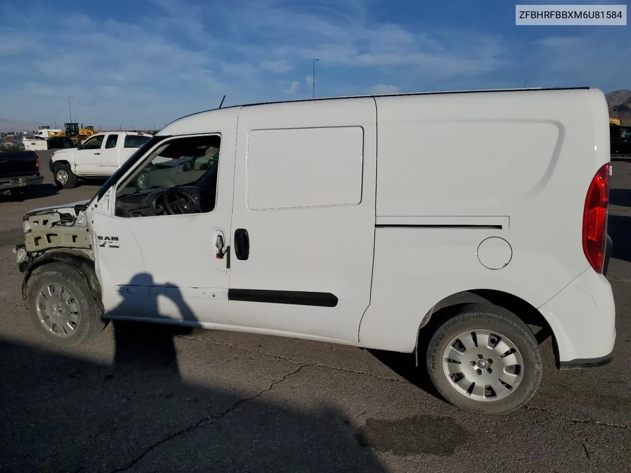 2021 Ram Promaster City Slt VIN: ZFBHRFBBXM6U81584 Lot: 74247494