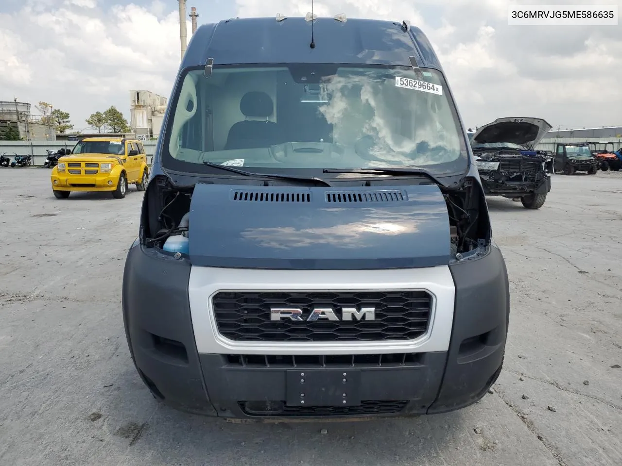 2021 Ram Promaster 3500 3500 High VIN: 3C6MRVJG5ME586635 Lot: 74296094