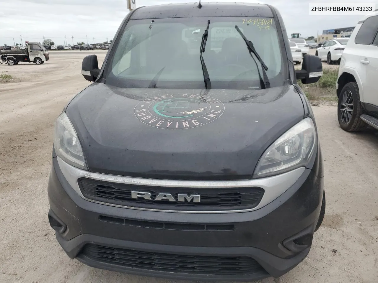 2021 Ram Promaster City Slt VIN: ZFBHRFBB4M6T43233 Lot: 76545964