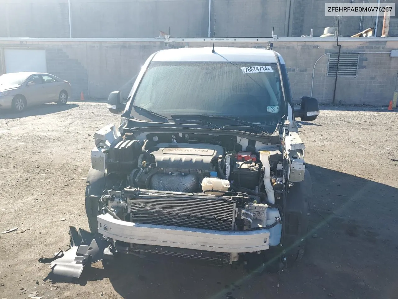 2021 Ram Promaster City VIN: ZFBHRFAB0M6V76267 Lot: 76674714