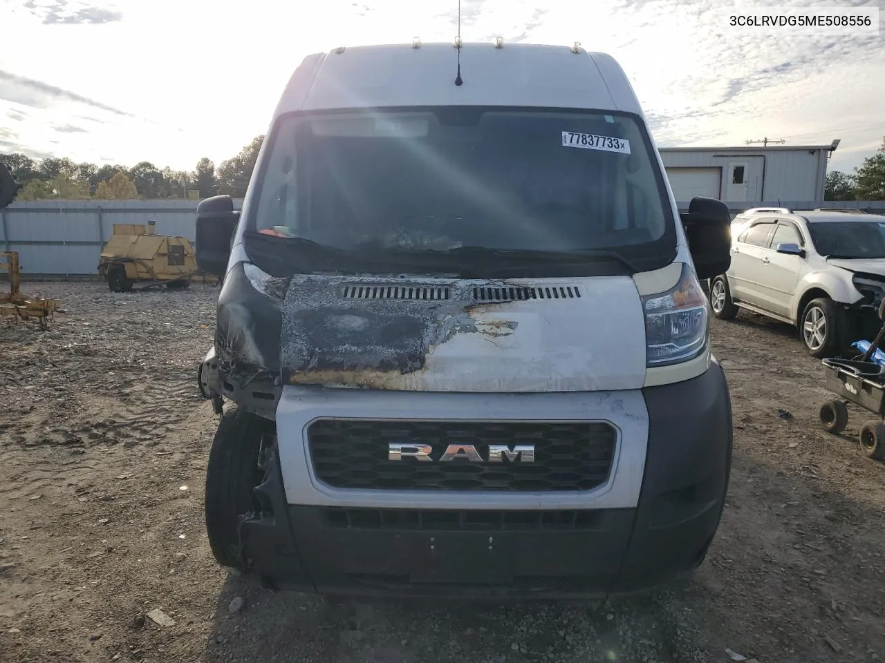 2021 Ram Promaster 2500 2500 High VIN: 3C6LRVDG5ME508556 Lot: 77837733