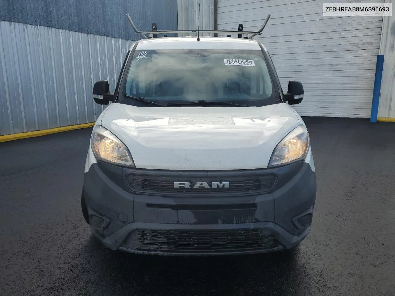 2021 Ram Promaster City VIN: ZFBHRFAB8M6S96693 Lot: 78024264