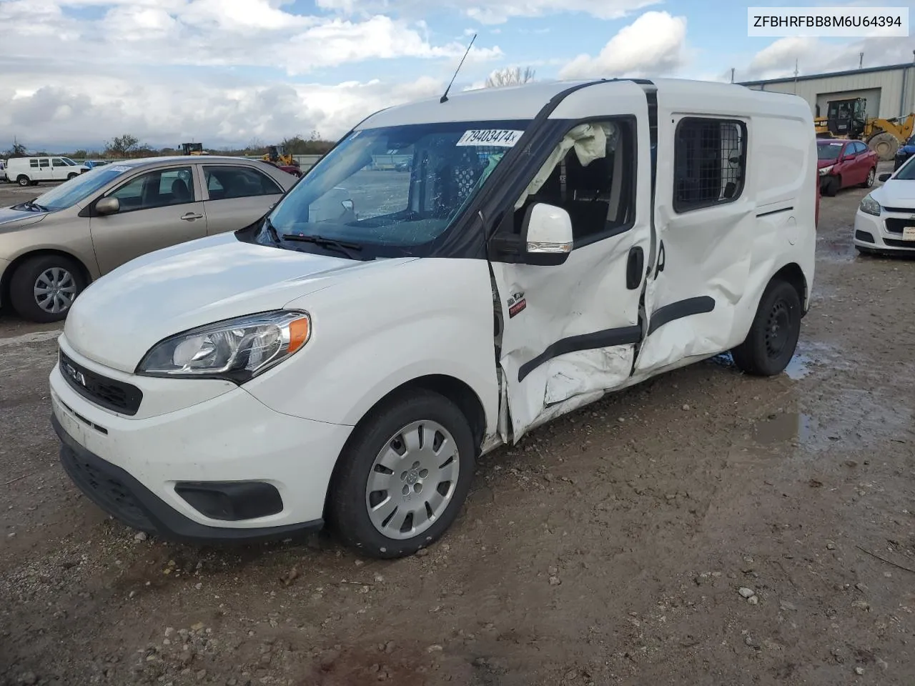 2021 Ram Promaster City Slt VIN: ZFBHRFBB8M6U64394 Lot: 79403474