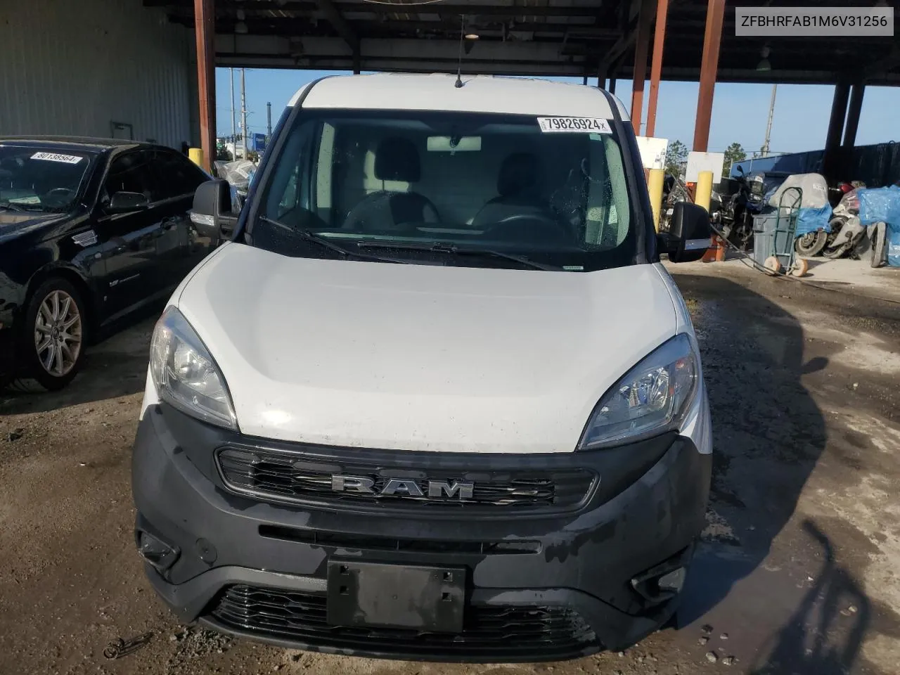 2021 Ram Promaster City VIN: ZFBHRFAB1M6V31256 Lot: 79826924