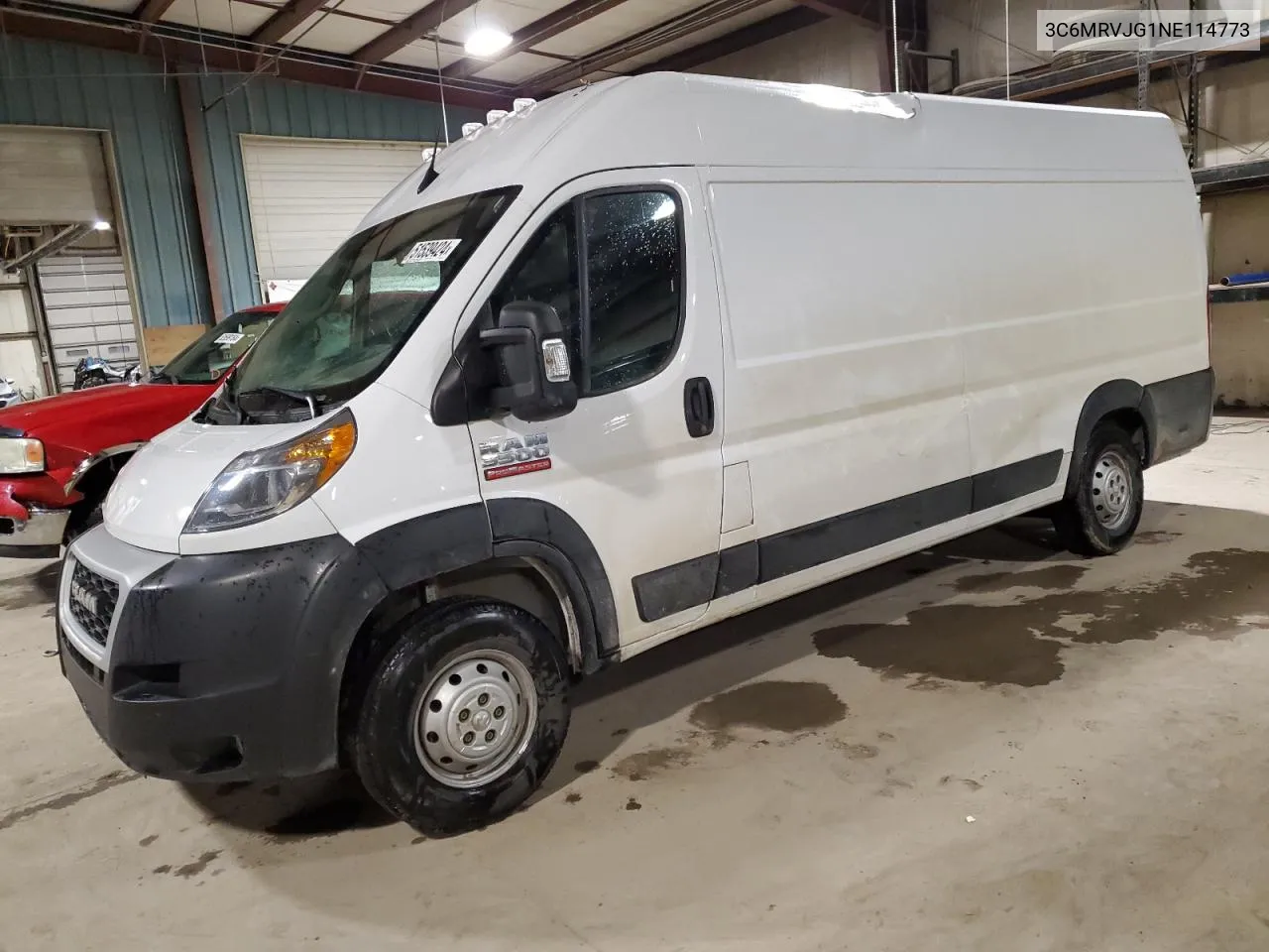 2022 Ram Promaster 3500 3500 High VIN: 3C6MRVJG1NE114773 Lot: 51539424