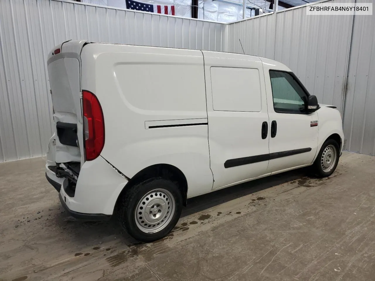 2022 Ram Promaster City Tradesman VIN: ZFBHRFAB4N6Y18401 Lot: 75034964